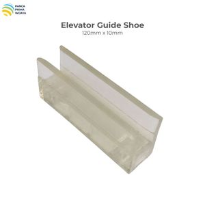 Inserto de Guía Deslizante para Elevador de Alta Calidad, 120x10mm |   Guías de deslizamiento para zapatas de repuesto de elevadores Otis - Product Image 1