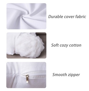 Low MOQ Customizable Luxury Square Throw Pillow 100% Cotton Filling 300tc Flame Retardant Anti-Bacteria Washable Magnetic <b>Sofa</b> - Product Image 2