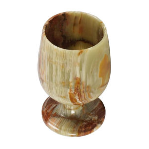 Nouvelles Verres à Vin et Verres à Shot en Onyx Naturel – Design Moderne pour Cuisine, Grande Dalle, Durables et Écologiques - Product Image 1