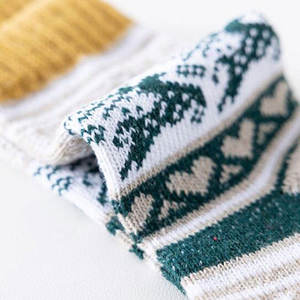 Calcetines de lana tejidos ultra cálidos y gruesos para invierno, diseño moderno y elegante, calcetines casuales para el día a día. - Product Image 6