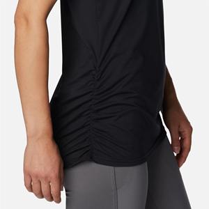 Best Quality 2026 Women's <b>Black</b> Scoop Neck <b>Tank</b> <b>Top</b> <b>Knitted</b> Breathable Casual Style Solid Color 100% Polyester Regular Length - Product Image 5