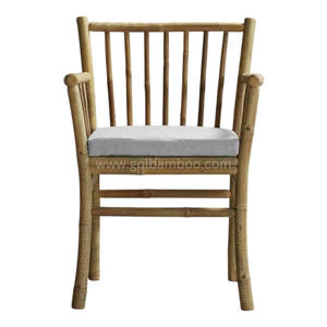 GOLcompany Traditional Style Bamboo Folding <b>Chair</b> for Home Apartment or Outdoor Use <b>Foldable</b> Dining Room Furniture Multi-color - Product Image 1