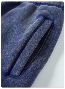Pantalon de jogging WINRO SPORTS en molleton 100 % coton à séchage rapide, coupe droite, avec cordon de serrage, personnalisable avec logo, pour homme - Product Image 2