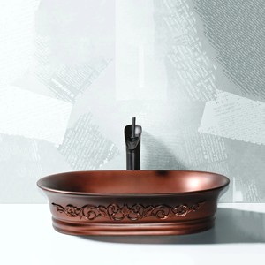 Lavabo de salle de bain moderne et décoratif pour vanités de luxe et intérieurs d'hôtels de prestige - Product Image 6