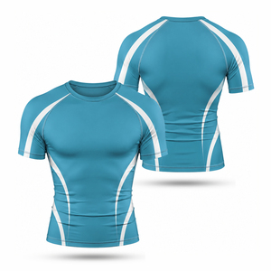 Ventes en gros de rashguards personnalisés à sublimation pour le MMA, les sports, la remise en forme, la salle de sport, l'entraînement et les performances athlétiques - Product Image 2