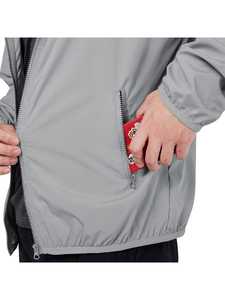 Vestes coupe-vent décontractées pour hommes de haute qualité, logo personnalisé OEM, vente chaude, style automne avec fermeture éclair, imperméables - Product Image 2