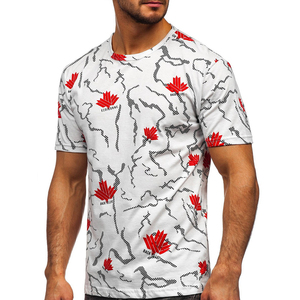 T-shirt de sublimation haut de gamme pour homme, imprimé personnalisé, séchage rapide, respirant, décontracté, streetwear, sport et mode en plein air - Product Image 2