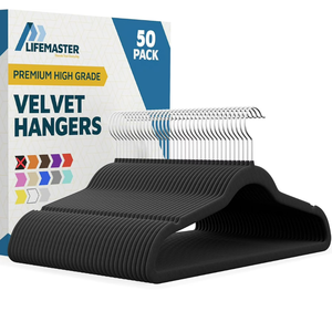 Fabricant OEM/ODM Vietnamien – Cintres en Velours Antidérapants Écologiques Moulés par Injection, Gain de Place pour Armoire et Penderie - Product Image 1