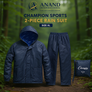 Combinaison de pluie Champion 1.8 taille unique, imperméable et légère pour la protection en extérieur - Product Image 3
