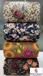 High Quality Soft Polyester Digital Print Fabric Customized Manufacturing Service for Garments Dresses Home Textile - Product Image 6