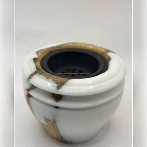 <b>Resin</b> & Wooden handmade new design aromatic fregnance Incense burner with natural leather strap ARTWORK MAESTRO - Product Image 1