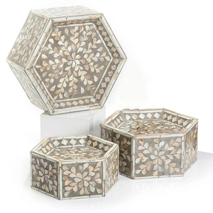High Quality Ramadan Eid 2026 Chocolate Decorative Tray Mother Of Pearl <b>Cake</b> <b>Stand</b> And Capiz Inlay Table Decoration - Product Image 2