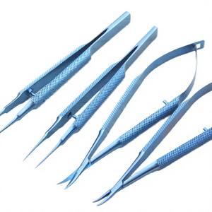 Juego de Instrumentos Microquirúrgicos de Alta Precisión, Tijeras y Herramientas Quirúrgicas de Acero Inoxidable, Kit de Procedimientos Clínicos - Product Image 2