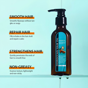 Aceite de Argán Marroquí OEM ODM, Aceite Esencial Nutritivo para el Cuero Cabelludo, Cabello, Piel y Cuerpo, Botella con Bomba de 100 ml - Product Image 4