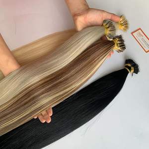 Nano Ring Extensions de cheveux Cheveux russes Nano perles vierges naturelles Remy Nano Tip Extensions de cheveux - Product Image 1