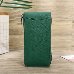 Caja de reloj de cuero personalizada, almacenamiento de reloj de viaje, organizador de reloj individual, pantalla, regalo personalizado para hombres, 2017 - Product Image 4