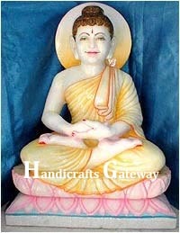 Estatua de Buda de mármol de Vietnam - Product Image 2