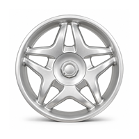 Jantes forgées à cinq branches avec branche en Y, 18-22 pouces, finition argent satiné, 5x112 5x114.3 VIW-207 pour BMW Audi Mercedes-Benz