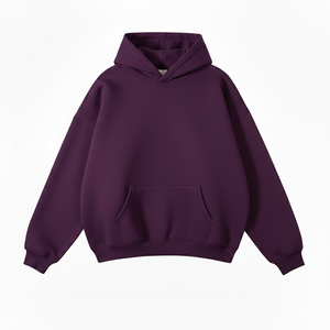 Sudadera con Capucha Extra Grande para Hombre, Estilo Hip Hop Urbano, Cuello Caído, Gruesa y Cálida para Invierno, OEM - Product Image 4