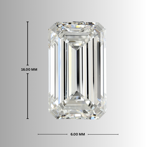 SHREERAJ SOLITAIRE IGI Diamante Cultivado en Laboratorio de 10.00 Quilates, Corte Esmeralda, Color G, VS1, Alta Calidad, Certificado Exclusivo, Venta Directa - Product Image 3