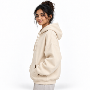 Sudadera con capucha extragrande para mujer que proporciona movimiento cómodo, tela de primera calidad y ajuste espacioso para un estilo de vida informal y ropa de ocio. - Product Image 2