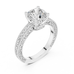 Anillo de oro premium con diamante cultivado en laboratorio certificado por IGI para mujer, joyería fina clásica, regalo para aniversario de bodas y compromiso. - Product Image 4