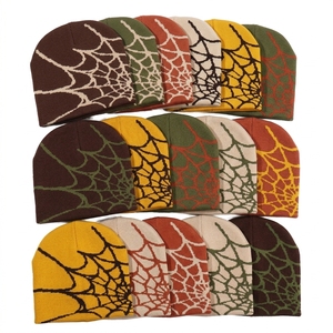 Bonnet unisexe en jacquard, bonnet d'hiver tricoté personnalisé en fibre acrylique, impression numérique, vente en gros pour les voyages - Product Image 3