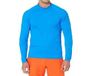 Camiseta de Manga Larga para Hombre, de Secado Rápido, Protección UV, Ligera, Cómoda, Elástica, para Surf, Natación, Verano, Protección contra Rozaduras - Product Image 6