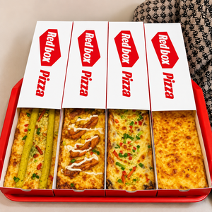 Low Price Customized Size Logo Takeaway Pizza Box Biodegradable Eco-Friendly Disposable Kraft Paper Corrugated Cardboard - Product Image 5