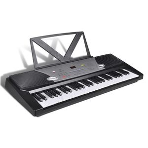 54-Piano Key Electric <b>Keyboard</b> with Music Stand <b>Electronic</b> Organ - Product Image 1
