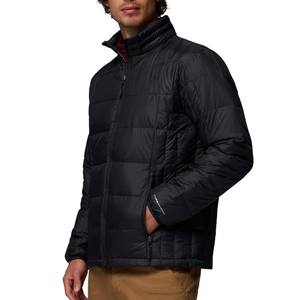 Heavyweight Men Thermal Puffer Jacket Fleece <b>Lined</b> Cold Weather Quilted Down <b>Coat</b> Custom Streetwear - Product Image 2