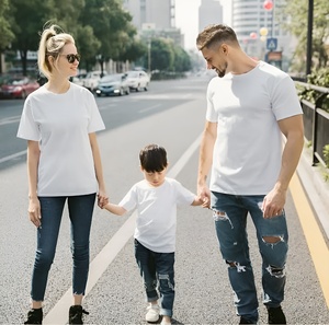 T-shirt personnalisé de qualité supérieure en coton, toucher doux, impression de logo OEM, vêtements décontractés unisexes, approvisionnement en gros - Product Image 2