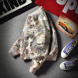 Chaqueta Sukajan, Chaqueta Bomber, Estilo Hip Hop, Primavera, Delgada, con Revestimiento - Servicio OEM Disponible - Product Image 2