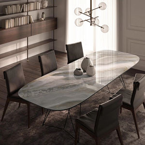 Dalle en verre fritté poli 1620x3240 Italie Laminam Starlit Grey Onice Grigio 5/12mm pour comptoirs de cuisine sur mesure et tables à manger, garantie 5 ans et plus - Product Image 1