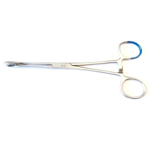 German Stainless Steel High-quality Sponge and Dressing Forceps Curved Slims Forceps Instrument Set Manual - Product Image 4
