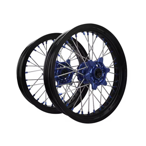 Jantes de moto à moyeu usiné CNC Offre Spéciale Roues Supermoto en alliage d'aluminium de <span class=keywords><strong>17</strong></span> <span class=keywords><strong>pouces</strong></span> pour TKM EXC 500 525 - Product Image 6