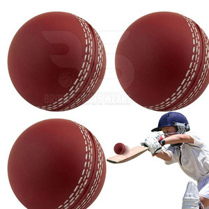 ลูกคริกเก็ตคุณภาพระดับมืออาชีพ หนังเย็บอย่างดี สำหรับการฝึกซ้อมและแข่งขัน อุปกรณ์กีฬาที่ทนทาน เหมาะสำหรับผู้ชายและเยาวชน - Product Image 2