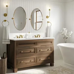 Miroir mural en métal fait main, miroir d'appoint artistique de qualité supérieure pour hôtel de luxe, maison, chambre à coucher, salle à manger, couloir, décoration intérieure - Product Image 2