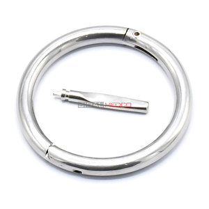 Anneau nasal pour bovins en acier inoxydable, accessoire d'élevage, antirouille, surface lisse sans bavures, sûr - Product Image 1