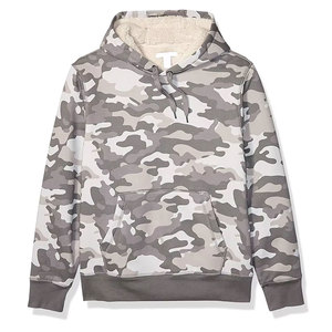 Sudadera con capucha de forro polar para hombre, estilo casual de invierno, para club, gimnasio y deportes - Product Image 4