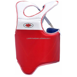Protectores de Pecho de Cuero Sintético de Alta Calidad, Transpirables, Ligeros y Duraderos, para Entrenamiento de MMA, Kick Boxing y Protección Abdominal - Product Image 6