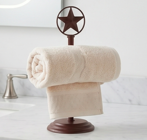 Versatile Iron Star Design Stainless Steel With Circular Base <b>Paper</b> Towel Stand Perfect For <b>Kitchen</b> Office Cafe And Bathroom Use - Product Image 4