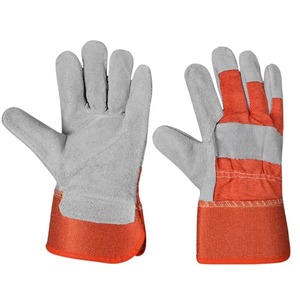 Nuevos Guantes de Trabajo de Cuero Vacuno con Diseño Moderno 2026, Guantes de Protección Duraderos para Hombres y Mujeres para Trabajos al Aire Libre y en Taller - Product Image 1