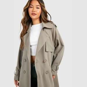 Nouveau Manteau Long d'Hiver Haut de Gamme Style Hepburn Français pour Femme, Idéal pour le Travail et les Occasions Professionnelles - Product Image 4