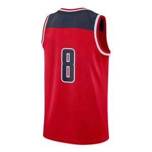Maillot de basket-ball rouge et blanc pour hommes, sans manches, léger, respirant, uniforme de compétition sportive - Product Image 2