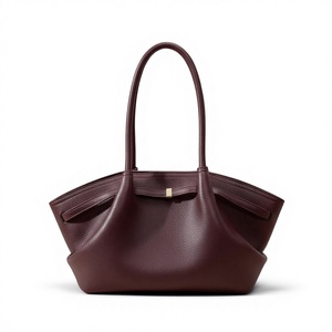 Royaa Pebbled Leather Tote Bag – <b>Large</b> Capacity Mini Hobo for Women, Soft Slouchy Work & Everyday Bag <b>Extra</b> <b>Large</b> Tote Bag Soft - Product Image 2