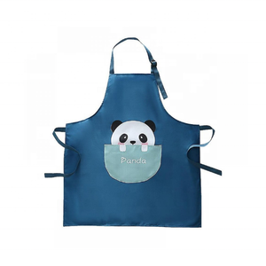 Tabliers modernes en coton sergé tissé Panda 240 GSM durables, écologiques, à séchage rapide, parfaits pour les hôtels et les restaurants. - Product Image 1
