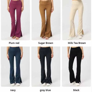 Leggings de Yoga Sin Costuras para Mujer, Pantalones de Compresión de Cintura Alta, Elásticos, para Gimnasio, Fitness y Deportes - Product Image 2