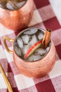 Copper hammered <b>mug</b> set for luxury premium celebration bars hammered finish metal cups durable reusable serving <b>mugs</b> - Product Image 5