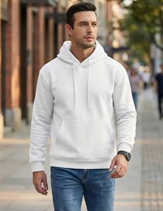 Custom Oversized <b>Mens</b> Hoodies Plain Cotton Blank <b>Pullover</b> Bulk Big Sizes Graphic Casual <b>Men's</b> Hoodies and Sweatshirt Regular Fit - Product Image 3